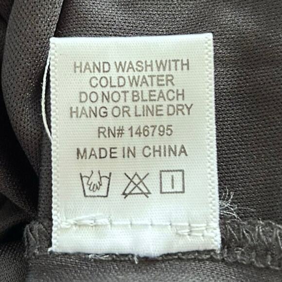 Dee Elly Floral Ruffle Mini Dress XL Long Sleeve V Neck Tiered Black Romantic - Picture 10 of 10